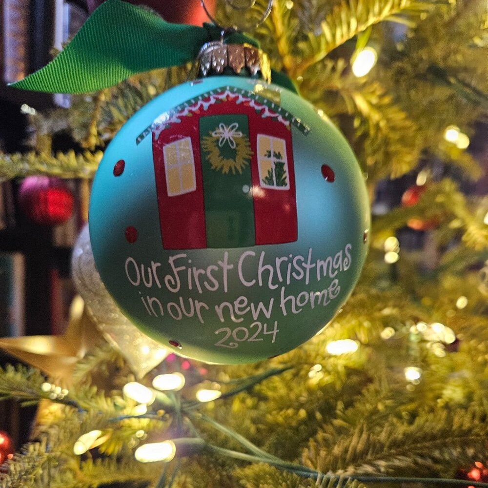 2024 Christmas Ball Ornament - Our First Christmas In Our New Home - Dillard's